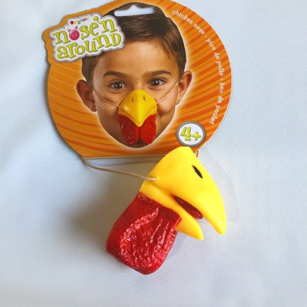 NWT Chicken Or Rooster Beak Nose N Around